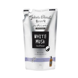 John's Blend OA-JON-43-1 Conditioner Refill, Moist Type, White Musk, 14.1 oz (400 g)