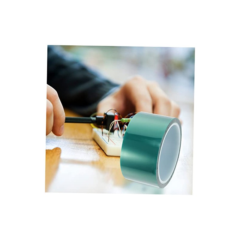 Cinta Térmica Pet Verde de Alta Resistencia al Calor, 2