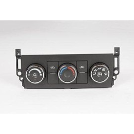 GM Genuine Parts 15-74183 (22807247) Heating and Air Conditioning Control Panel with Heated Mirror Switch