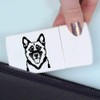 'Lovely German Shepherd with Tongue Out' Pill Box with Tablet