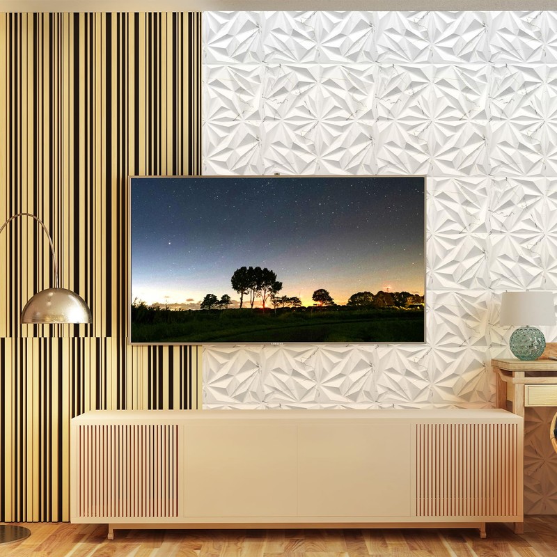 STICKGOO 33 Pack 3D Wall Panels for Interior Wall Decor,