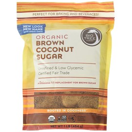 Big Tree Farms organic brown coconut sugar, 1lb