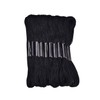 Black Embroidery Floss, 24 Skeins Embroidery Thread Friendship Bracelet String,