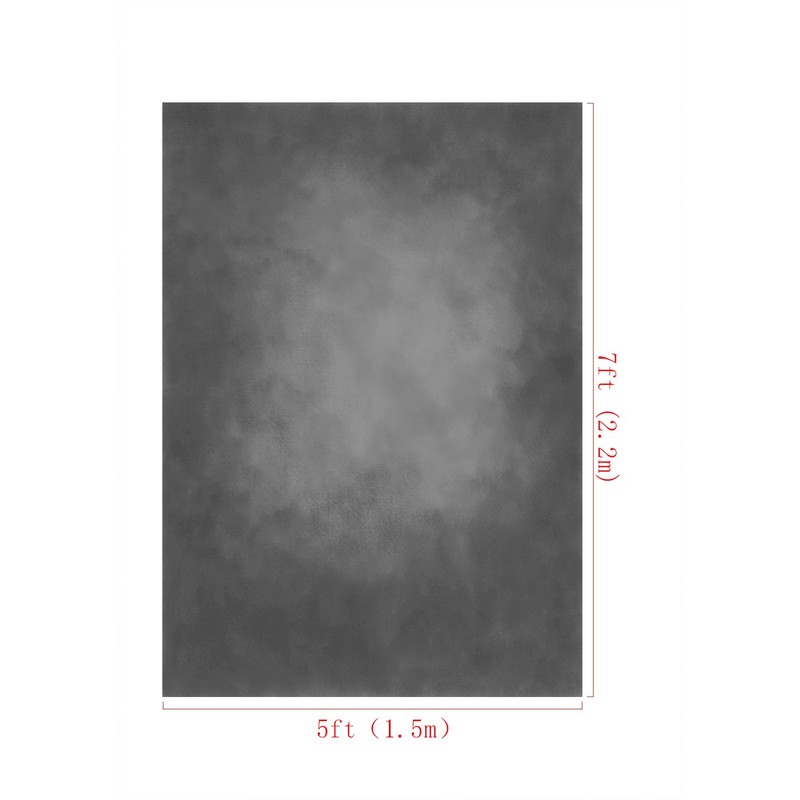Kate Backdrop Photography 1.5x2.2m Dark Grey Photo Backgrounds Retro Microfiber