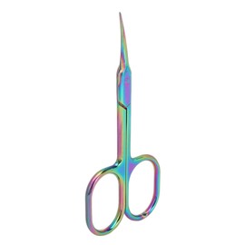 Tijeras para Cutículas con Punta Puntiaguda, Acero Inoxidable, Eliminación de Piel Muerta, Herramienta de Manicura y Pedicura