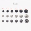 Mini Button Buckle Invisible Metal Snap Buttons Fasteners Press Studs