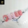 ✨Coral Nude Pink Handmade Nail Tips✨ - Long Round /