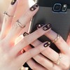 Healeved Starry Moon Nail Charms Thin Nail Art Decoration Friendly