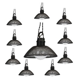 VFM e-Store - Solar String Lights Mesh Warm White Light Decorations - Camping, Travel Holiday Accessories for Summer - 4. 25m x 10 Lamps White X 1