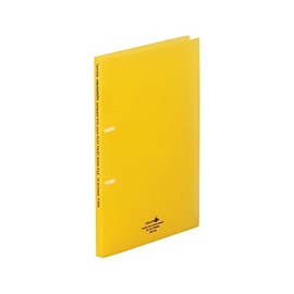 Lihit Lab Flat Spiral Folder, yellow