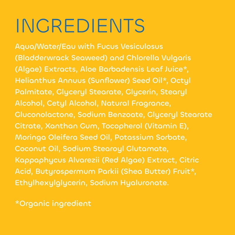 Seaweed Bath Co. Daily Lotion, Creamy Coconut Scent, 30 Oz