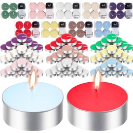 Huquary 108 Pcs Scented Tea Lights Candles Mini Candles Set Small Scented Tealight Candles Bulk (Mix)