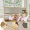 GOFEI 3-in-1 Montessori Mirror with Baby Pull Bar for Toddlers