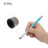 MECCANIXITY 12pcs 8mm Stylus Pen Fine Tips Conductive Fiber Capacitive