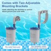 Sepetrel Above Ground Pool Surface Skimmer, Wall Mount Pool Maintenance