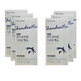 Dr.Lin Chondroitin 1200 Max 60 tablets, 6 boxes, fructooligosaccharide, fermented rice magnesium / 닥터린 콘드로이친 1200 맥스 60정 6통 프락토올리고당,쌀발효마그네슘