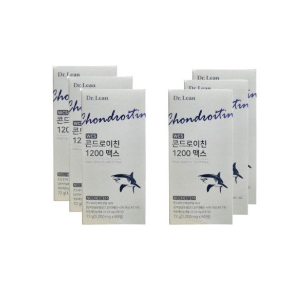 Dr.Lin Chondroitin 1200 Max 60 tablets, 6 boxes, fructooligosaccharide, fermented