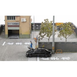 Focal Horizon x Model 1 1/64 Toyota Altezza RS200 SXE10 Black Finished Product C33621