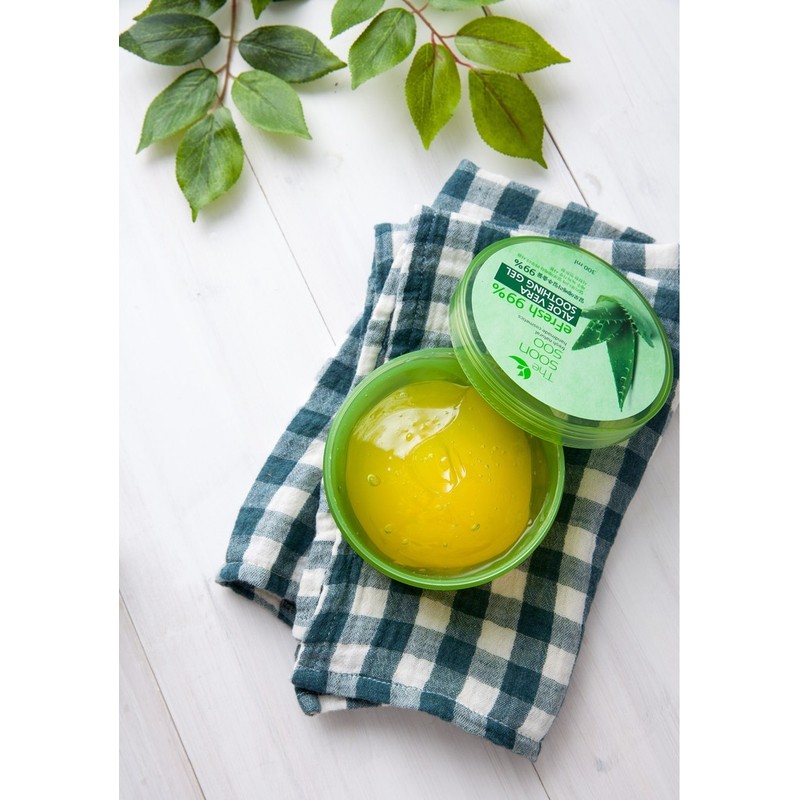 5 bundles Aloe 99% soothing gel 300ml cool mint scent