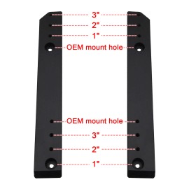 RI Adjustable 1"-3" Tour Pak Pack Extend For Harley Touring Road Street Glide 09-13