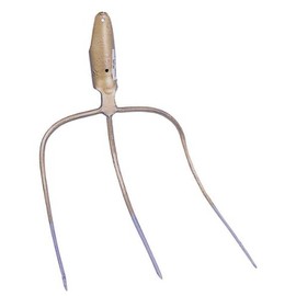 Kerbl Litter Fork with Handle Cultivator, 30 x 30 cm