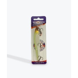 Luck E Strike STX Jerkbait, 4.5 Inch Hydrodynamic Fishing Lure, Made in The USA, Clown