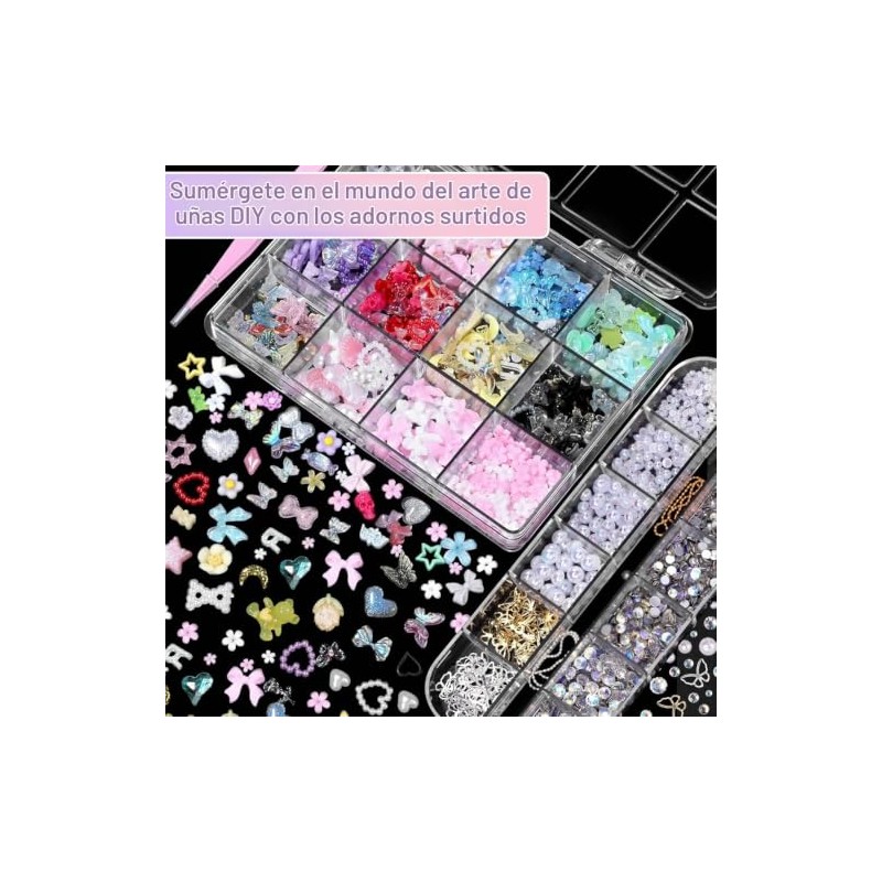 Kit de Manicura Acrílica Profesional, Set Completo para Principiantes con