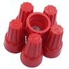 Marvexi 300Pcs Red Electrical Wire Connectors, Spring Insert Screw Terminals