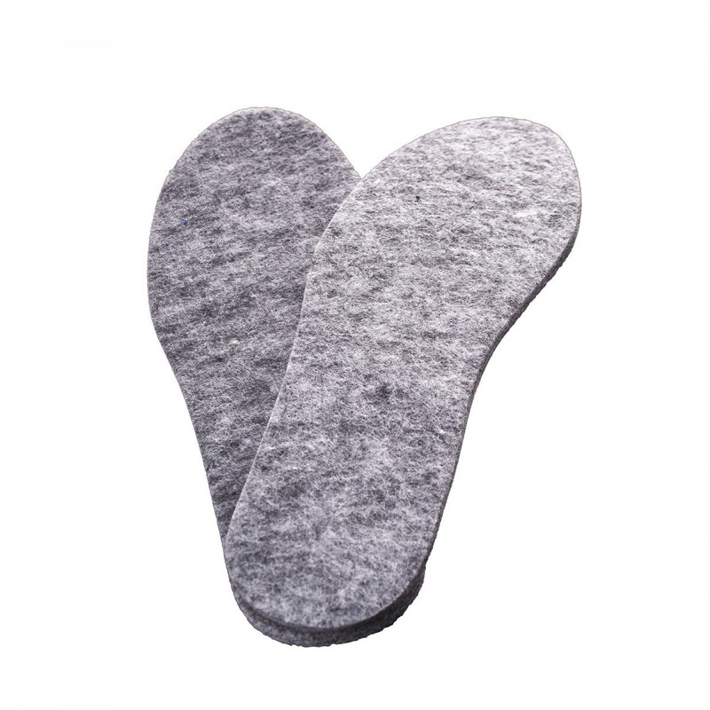 pbezler Felt Insoles, gray