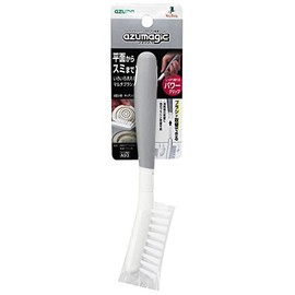 Azuma Industrial Azuma Magic Replacement Brush Large, Main Body, Spare Replacement Possible, Angled Pile Brush for Scrubbing from Flat Surfaces to Corners, Recommended by Professionals, for Bathroom