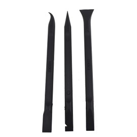 ZHYOHEN 3PCS 6 Inch Length Plastic Squeegee Multi Purpose Scraper Scratch Free Cleaning Tool Disassembling Stick for Removing Label Stickers Grease Paint Candle Wax