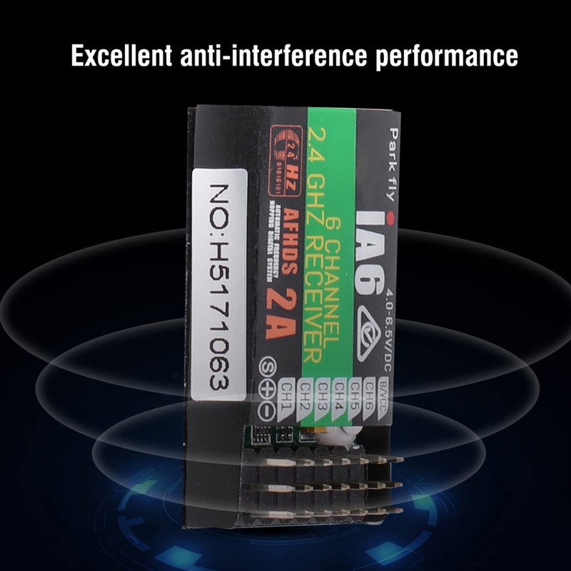 RC Receiver, Flysky FS IA6 6 Channels 2.4GHz RC Receiver