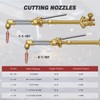 ARCCAPTAIN Oxy Acetylene Cutting Torch, Heavy Duty Cutting Torch Kit,
