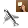 30pcs Metal Thumb Tacks Airplane Head Poster Pins with Clear