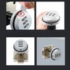 Combination Cam Lock Zinc Alloy Keyless Password Drawer Lock for