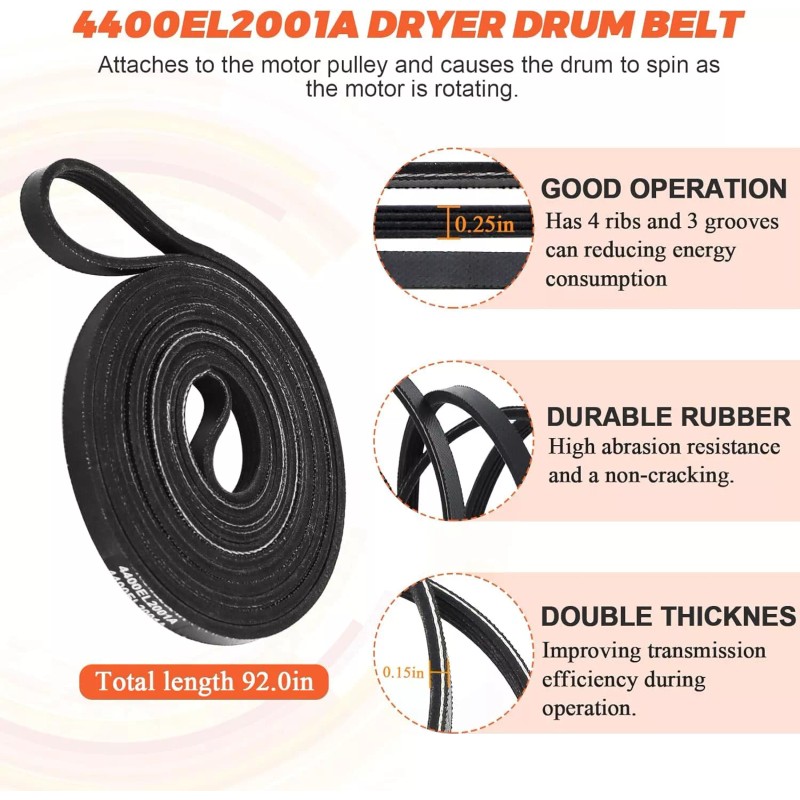 For LG Dryer Roller Repair Kit For LG DLGX5171V DLE4870W