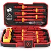 1000V Insulated Electrician Screwdriver Set - 13-Piece Professional Electrical Screwdriver