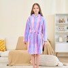 Ceruwum Cat Ears Dressing Gown for Girls - Soft Hooded
