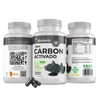 Carbon Activado 100% Puro (180 Capsulas 500mg) [Potente Mineral] |