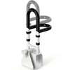 Adjustable Bathtub Safety Rail with Double Grip, 14–18 Inch Height