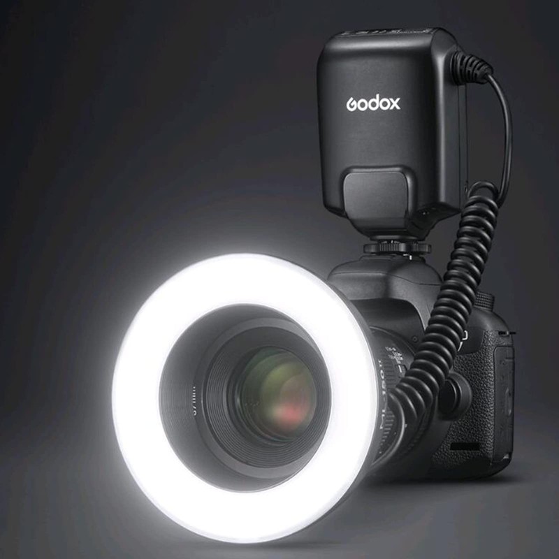Godox ML-150II LED Macro Ring Flash GN12 0.1-2s Recycle Time