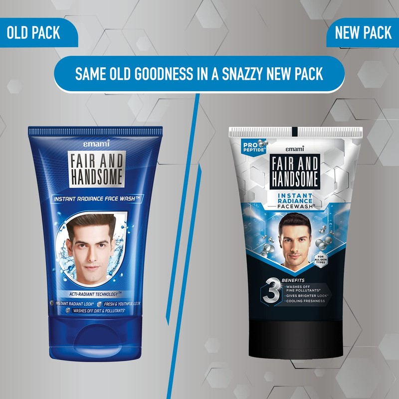 Fair and Handsome Emami Limited Instant Fairness Face Wash 100