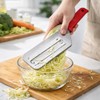 Cabbage Chopper Shredder Double-Layer Stainless Steel Antislip Handle Mandoline Slicer