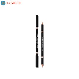 THE SAEM Cover Perfection Dual Concealer Pencil 2.5g, Shade:01 Warm Duo