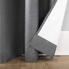 Sun Zero Duran Thermal Insulated 100% Blackout Grommet Curtain Panel,