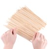 TUPARKA Dowel Rods, 150 Pack Natural Sticks Round Craft Wooden