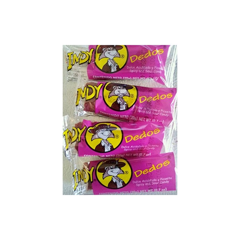 3 X DEDOS INDY SPICYSOUR MEXICAN CANDY
