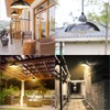 Tomshine Solar Pendants Light with Remote Control Brightness Adjustable 12