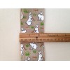 Easter Ribbon, Easter Bunnies and Carrots, 2 1/2" Wide, Wired