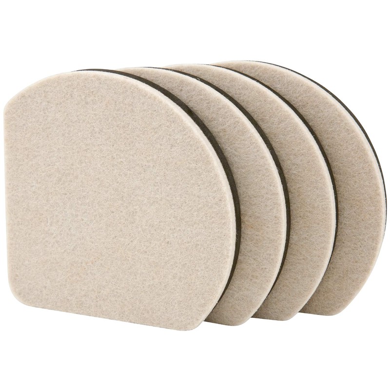 Super Sliders 4734495N Reusable Felt Slide & Hide Furniture Movers